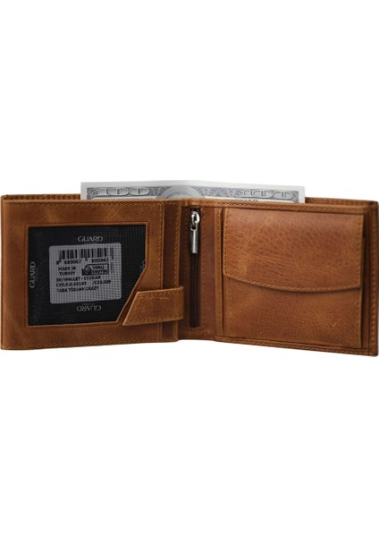 Crazy Taba Bozuk Para Bölmeli Hakiki Deri Erkek Cüzdanı P50 fiyatları