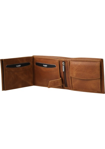 Crazy Taba Bozuk Para Bölmeli Hakiki Deri Erkek Cüzdanı P50 modelleri