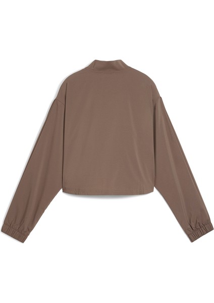 Fashion Kadın Kahverengi Antrenman Ceketi.41 indirimleri