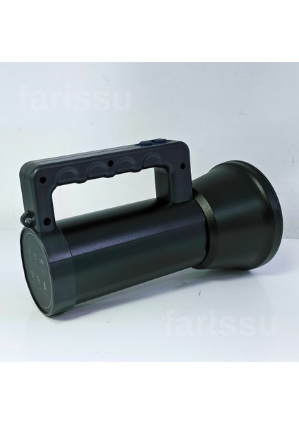 Gold Kama GK6697 Uzun Menzilli LED Şarj Edilebilir Projektör El Feneri 10W indirimleri