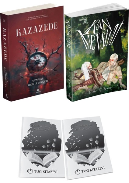 Kan Mevsimi ve Pukka Yayınları Kazazede 3 Şevval Demirdöğer 2li Set + Hediyeli