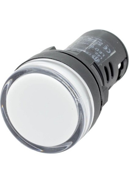 16 mm 220V Ac/dc Led'li Beyaz Sinyal Lambası (10ADET) fiyatları