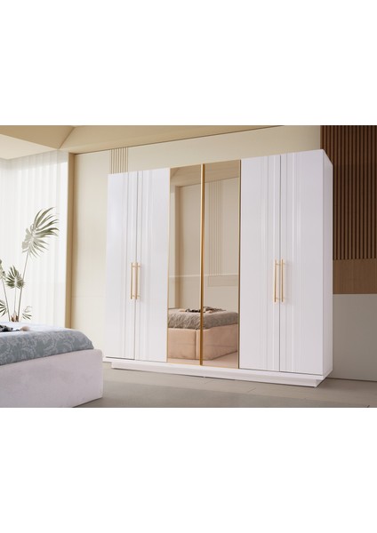 Montana 6 Kapaklı Gardırop %100 Mdf modelleri