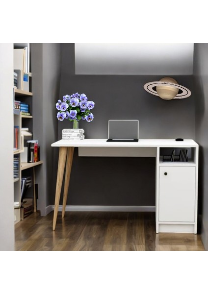 Çocuk Çalışma Masası Ahşap Ayaklı 120X45X73 fiyatları