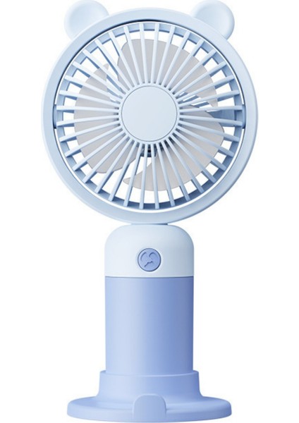Taşınabililir Mini USB Şarjlı 3 Kademeli El Masaüstü Vantilatör Fan Soğutucu YM88216
