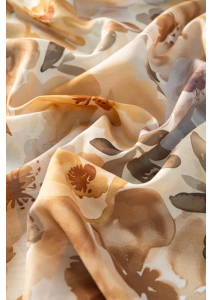 Kadın Desenli Peonia Soft Eşarp modelleri