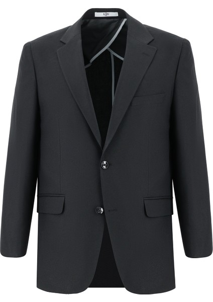 Relaxed Fit Rahat Kesim Klasik Desenli Ceket