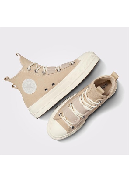 Chuck Taylor All Star Lift Platform Kadın Bej Sneaker fırsatları