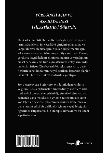 Son Sevişmenden Başlayalım Mı? - Lan Kerner modelleri