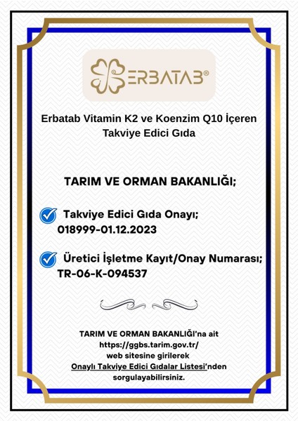 Vitamin K2 ve Koenzim Q10 30 Bitkisel Kapsül – Vegan, Jelatinsiz, Kalp ve Kemik Sağlığını Destekler, Türkiye Üretimi