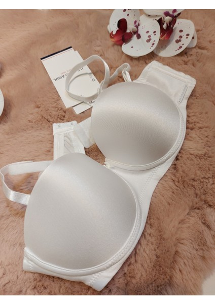 Us Polo Assn Kadın Straplez Destekli Push Up Tek Sütyen 66144 fırsatları