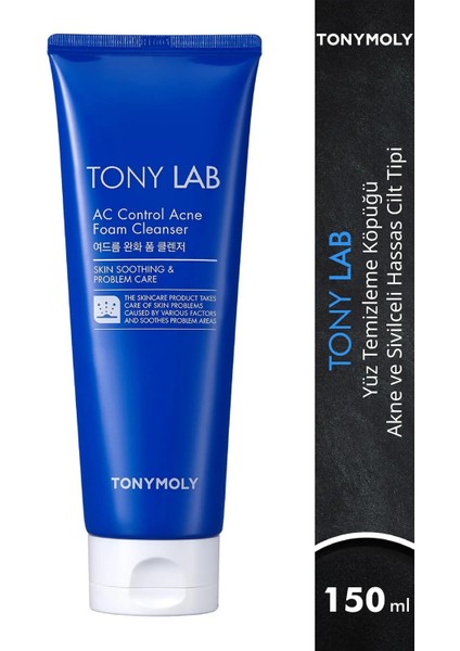 Tony Lab Akne Karşıtı Salisilik Asit Yüz Temizleme Köpüğü 150ML