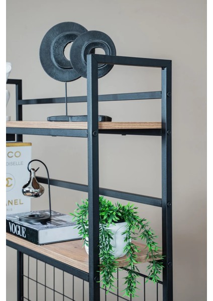 Nordic Style Çalışma Masası Kitaplıklı Çok Amaçlı Organizer fırsatları