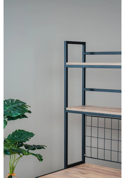 Nordic Style Çalışma Masası Kitaplıklı Çok Amaçlı Organizer indirimleri