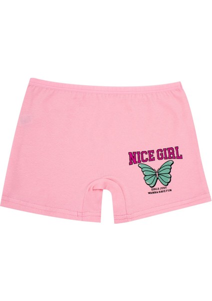 Kız Çocuk Boxer 3'lü Baskılı (%96 Pamuk - %4 Elastan) fiyatları