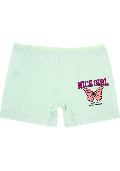 Kız Çocuk Boxer 3'lü Baskılı (%96 Pamuk - %4 Elastan) fırsatları