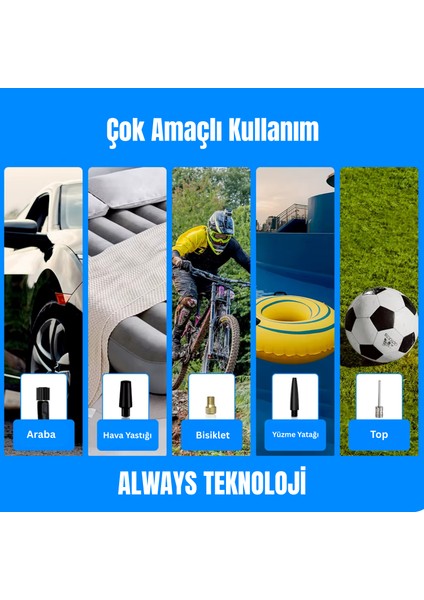 150 Psi Elektrikli Lastik Hava Pompası Çantalı Hava Komprasörü indirimleri