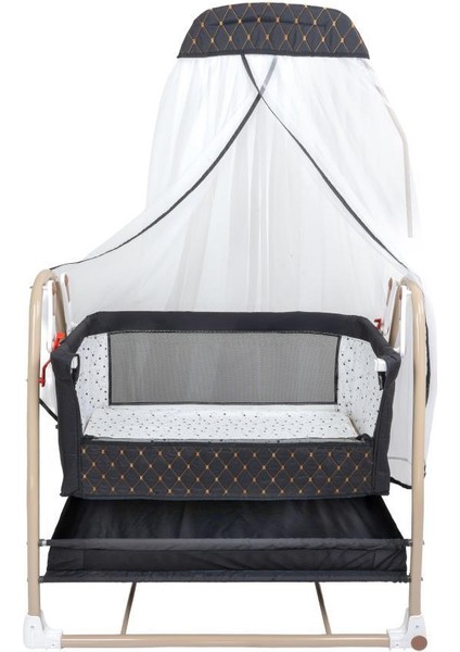 Royal Anne Yanı Beşik Tüllü Sepet Beşik Sallanabilir Bebek Beşiği Anne Yanı Beşik fiyatları