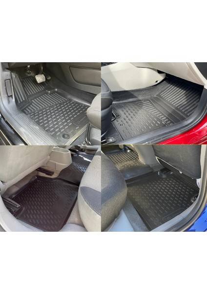 Fıat 500X 2014 Sonrası 3D Havuzlu Paspas