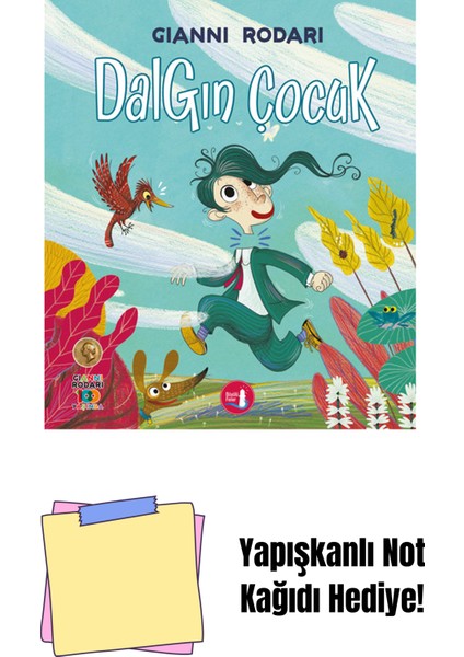 Dalgın Çocuk + Yapışkanlı Not Kağıdı