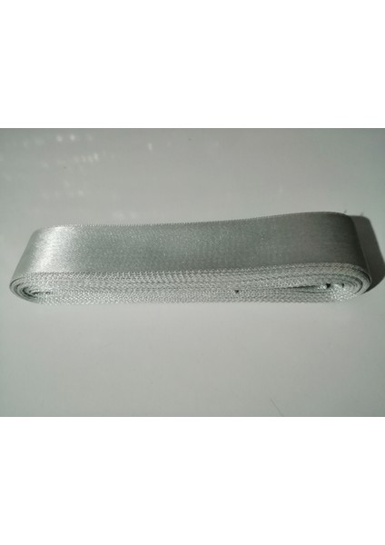 Saten Kurdele %100POLYESTER 30MM- 10MT Gümüş Gri