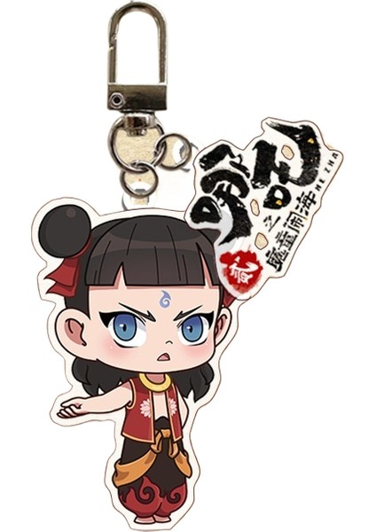 Nezha Karikatür Anahtarlık (Yurt Dışından)