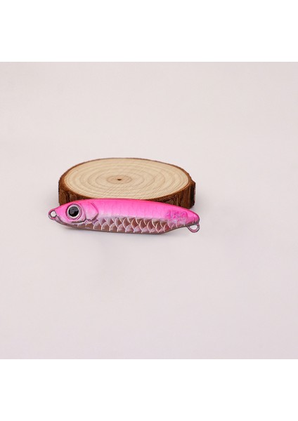 Balık Pulu Desen Yol Cazibesi Uzun Döküm Aşağı Yüzen Mavi Küçük Demir Plaka Payetler Cazibesi Deniz Balıkçılığı Sahte Yem Yol Cazibesi (Yurt Dışından)