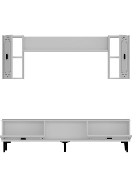 Wenyct Tv Ünitesi Takımı Beyaz-Beyaz modelleri