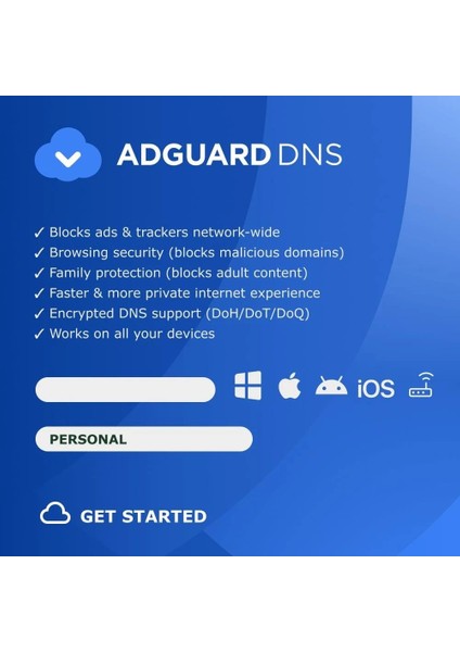 DNS Personal - 20 Cihaz 1 Yıl Abonelik Kodu (PC/MAC)