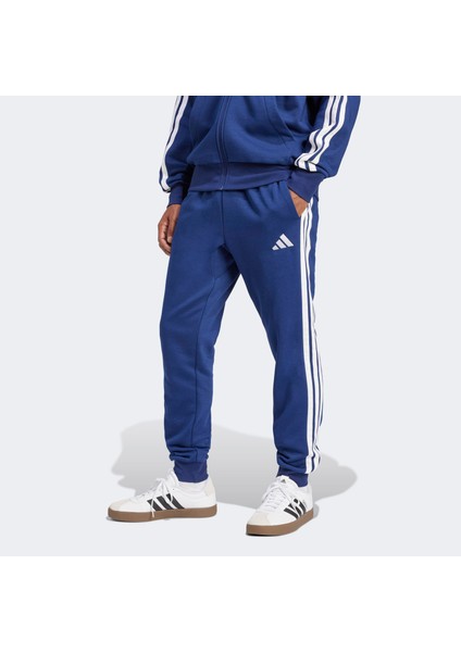 Essentials 3 Stripes Erkek Lacivert Eşofman Altı.-