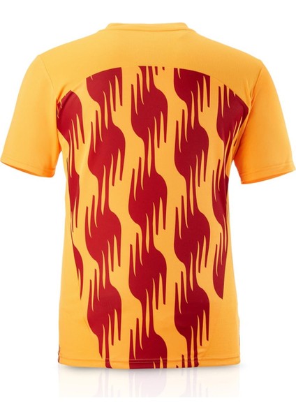 Puma A Takım Antrenman Sarı - Kırmızı Desenli T-Shirt modelleri