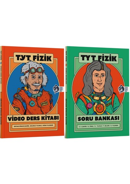 Ertan Sinan Şahin Tyt Fizik Video Ders Kitabı ve Soru Bankası Seti Kr Akademi Yayınları