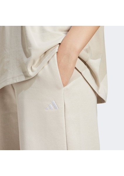 Essentials Small Logo Feel Cozy Open Hem Kadın Bej Eşofman Altı.- indirimleri