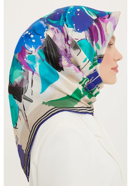 Nostalji Serisi Twill Ipek Eşarp 8713D-51 fiyatları