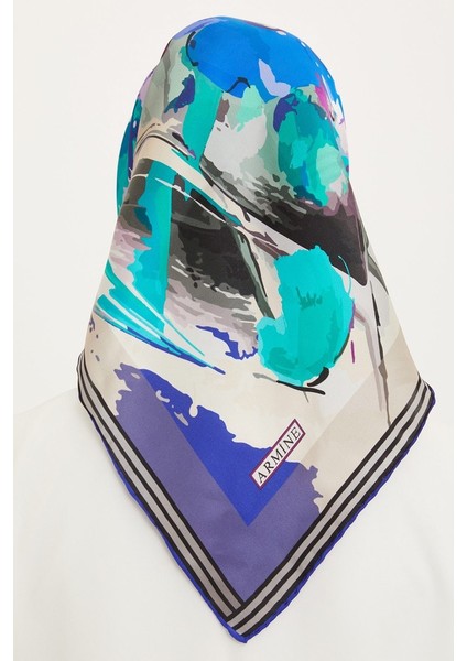 Nostalji Serisi Twill Ipek Eşarp 8713D-51 modelleri