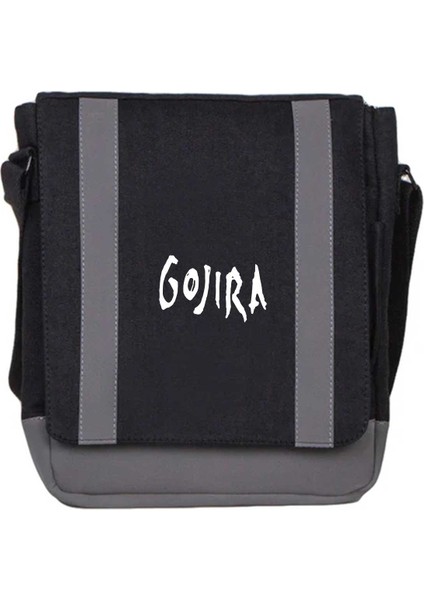 Heybe Çanta Gojira Logo Siyah Renk