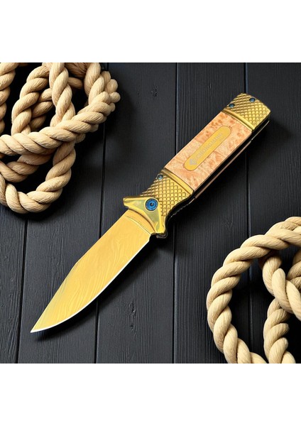 Chongming Gold Çelik Çakı