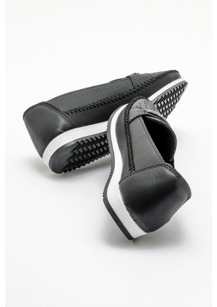 Kadın Taşlı Günlük Babet SİYAH SULTAN fırsatları