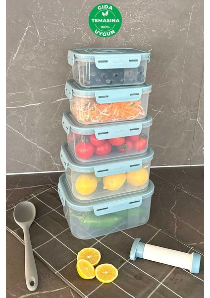 Seoul Taze Ürün Saklama Kabı 6'lı Set