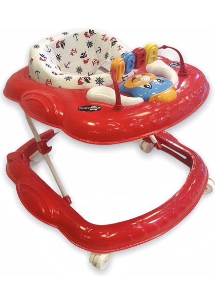 Comfymax Oyuncaklı Müzikli Yükseklik Ayarlı Lux Yürüteç - Joy