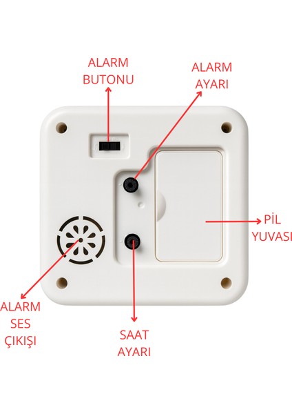 Melodi Çalar Masa Saati ATC5655 modelleri