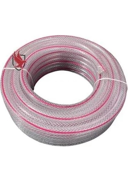 Soft Örgülü Silikonlu Bahçe Hortumu 1/2 100 Metre