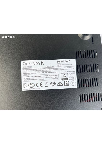 Profusion Is Ses Video Dijital Medya Yöneticisi 12V 2A MODEL:2010 fırsatları