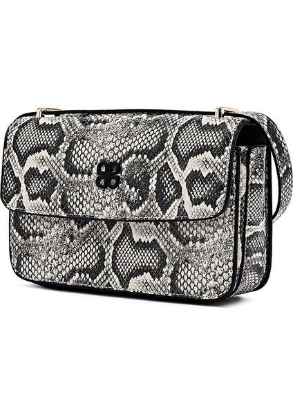 Kadın Gri Uzun Askılı Desenli Çapraz Çanta 25ABD243526 indirimleri