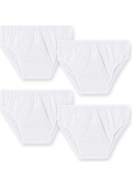 Sema Baby Luna Tek Kullanımlık Lohusa Külodu Medium 4'lü Paket - Beyaz