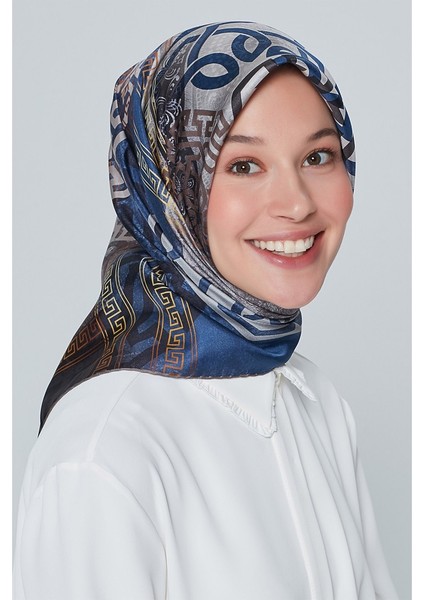 Nostalji Serisi Ipek Sura Eşarp 8245DS-09