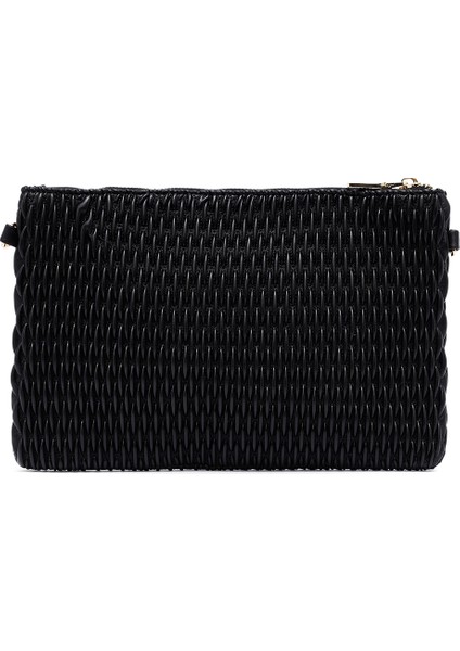 Kadın Siyah Uzun Zincir Askılı Baskılı Portföy Çanta 25ABD243118 fırsatları