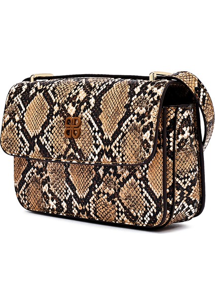 Kadın Vizon Uzun Askılı Desenli Çapraz Çanta 25ABD243526 indirimleri