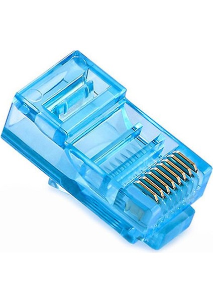 RJ45 RJ45 Cat6 8p/8c Mavi Soket