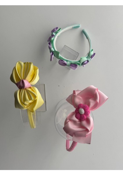 Kız Çocuk Için Taç Seti – Modern ve Sevimli 3’lü Kombin fiyatları